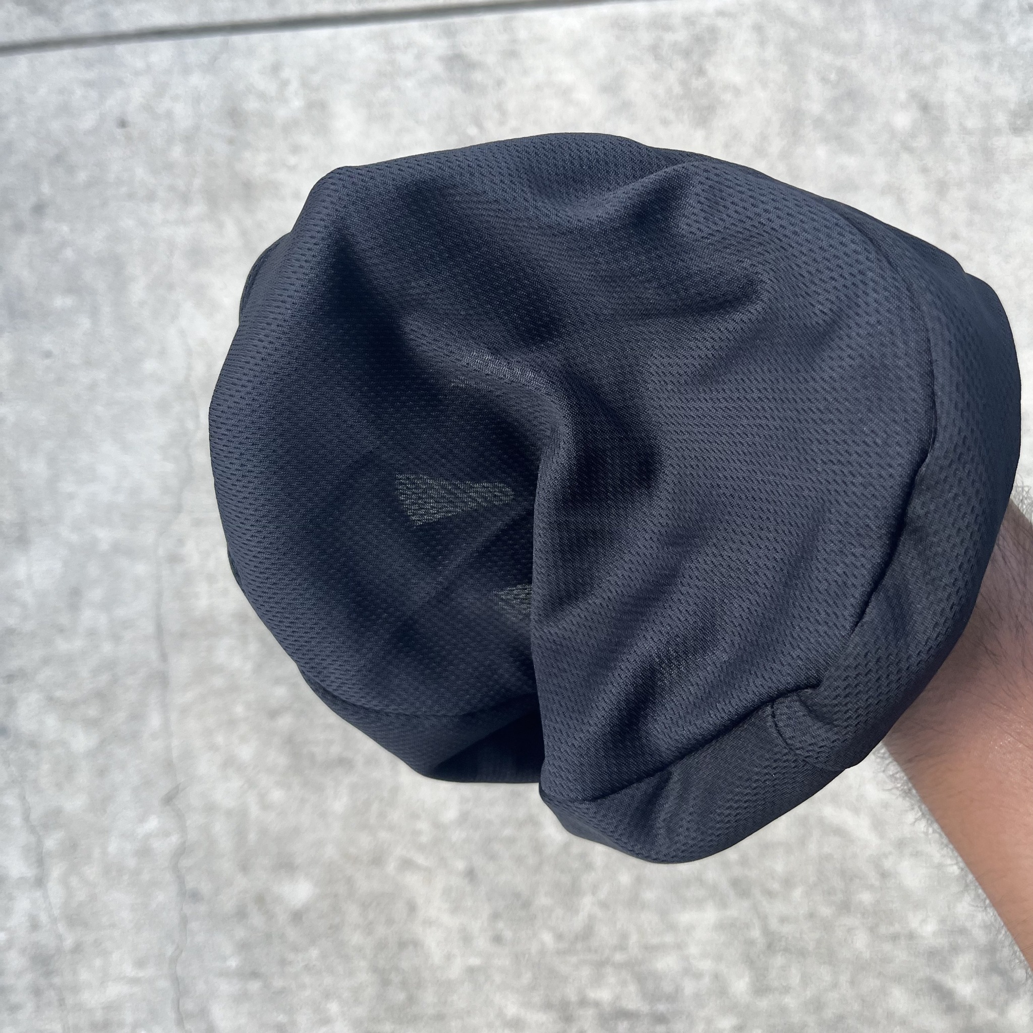 Breathable non-see-through cap material